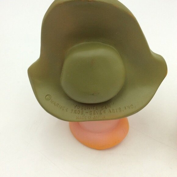 Vintage 60s Warner Bros Looney Tunes Yosemite Sam Speedy Puppet Head Lot 2 - Picture 5 of 10